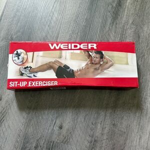 Weider Sit Up Exerciser Travel Workout Equipment Unisex